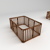 Манеж Bruca Тёмное Дерево Классика 1,5*2м